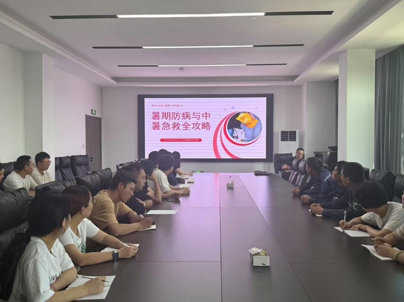 情系一線送清涼 健康護(hù)航暖人心 ——龍門綠碳公司全力做好夏季防暑工作