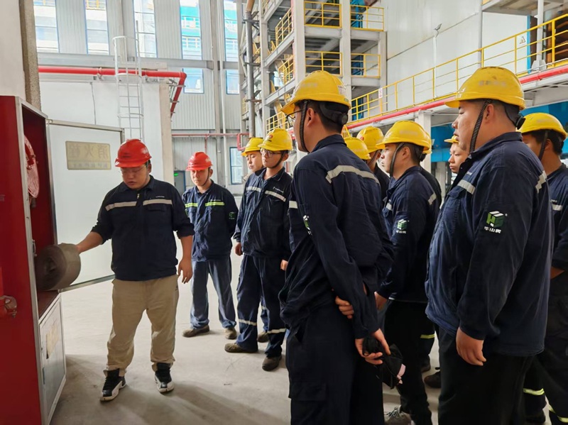 黃陵新材公司:消防演練強技能 常態(tài)檢查筑防線