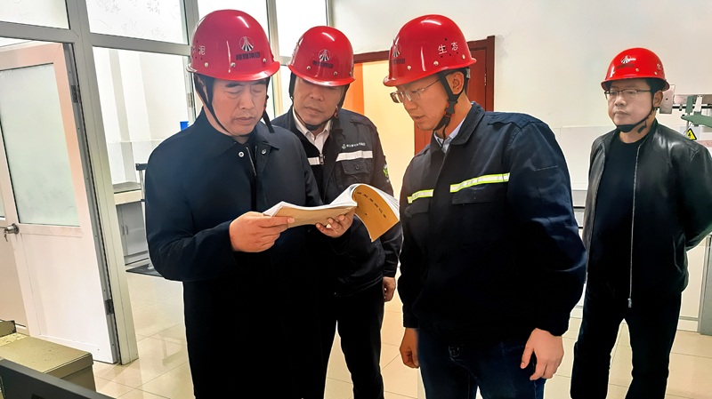 周紅到富平公司調研指導工作