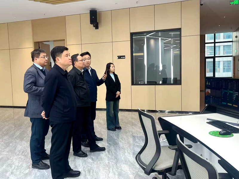 榆林市生態(tài)環(huán)境局到智引公司工業(yè)固廢物聯(lián)網(wǎng)綜合管控平臺建設(shè)項目調(diào)研指導(dǎo)工作