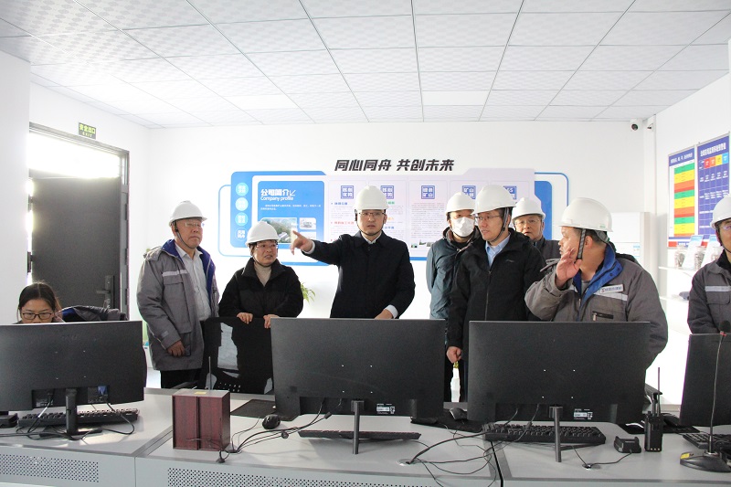 陜煤集團第四小組到陜煤新材涇陽公司開展四季度安全環(huán)保檢查