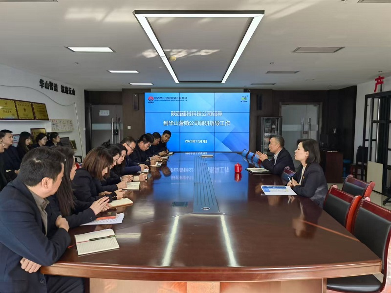 王琦到華山營(yíng)銷公司調(diào)研指導(dǎo)銷售工作
